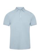 Bs Taketomi Regular Fit Polo Shirt Tops Polos Short-sleeved Blue Bruun & Stengade