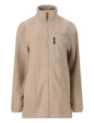 Felis W Long Teddy Jacket Sport Women Sport Clothing Sport Fleeces & Midlayers Beige Whistler