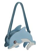 Dolphin Bag Tote Taske Blue Molo