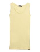 Studios Lightweight Racer Vest Tops T-shirts & Tops Sleeveless Yellow Superdry