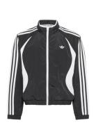 Woven Tracktop Tops Sweatshirts & Hoodies Sweatshirts Black Adidas Originals
