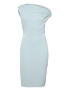 Stretch Jersey Off-The-Shoulder Dress Dresses Evening Dresses Blue Lauren Ralph Lauren