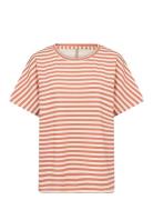 Sc-Barni Tops T-shirts & Tops Short-sleeved Coral Soyaconcept