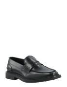 Biafelix Penny Loafer Polido Loafers Flade Sko Black Bianco