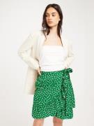Only - Mininederdele - Verdant Green Fiona Ditsy - Onlolivia Wrap Skirt Wvn Noos - Nederdele