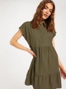 JdY - Korte kjoler - Kalamata - Jdysay S/S Collar Linen Dress Wvn - Kjoler