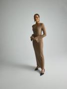Nelly - Langærmede kjoler - Nougat - Perfect Day Dress - Kjoler - Long sleeved dresses