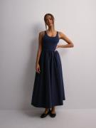 Polo Ralph Lauren - Midikjoler - Navy - Sl Zaha Dr-Sleeveless-Day Dress - Kjoler