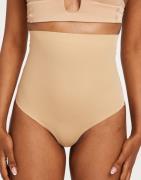 Bye Bra - Beige - Invisible High Waist Thong