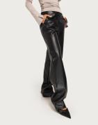 JJXX - Sort - Jxmary Hw Faux Leather Pants Fl Noo