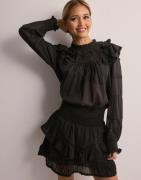 Neo Noir - Sort - Simkie S Voile Blouse