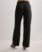 Selected Femme - Sort - Slfeli-Rita Mw Wide Pant