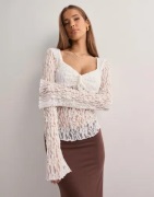 Nelly - Hvid - Romantic Lace Top