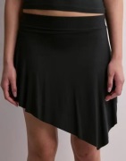 Nelly - Sort - Lovely Asymmetric Skirt