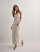 Vero Moda - Blomstret - Vmsmilla Sl 7/8 Waterfall Dress Wvn