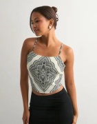 Only - Mønstret - Onlhairon Singlet Wvn