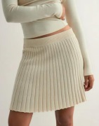 Pieces - Beige - Pcjoylynn Mw Mini Knit Skirt