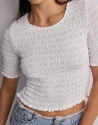 Michael Kors - Hvid - Solid Smock Tshirt