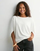 Nelly - Hvid - Soft Luxe Oversized Sweater