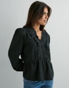 Neo Noir - Blå - Melfy Structure Blouse