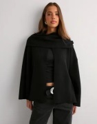 Neo Noir - Sort - Wals Knit Scarf Blouse