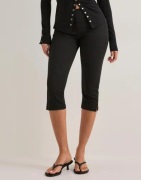 Nelly - Sort - Perfect Capri Pants