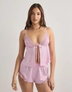 Hunkemöller - Pink - Cami Satin Cordelie