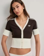 Adidas Originals - Hvid - V-neck Shirt