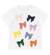 Stella McCartney Kids T-shirt - Hvid m. SlÃ¸jfer