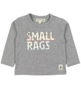 Small Rags Bluse - GrÃ¥meleret m. Print
