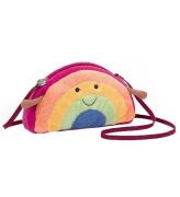 Jellycat Taske - 25 cm - Amuseable Rainbow Bag