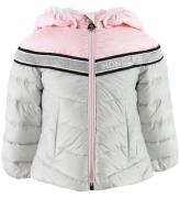 Moncler Dunjakke - Marik - GrÃ¥/Rosa