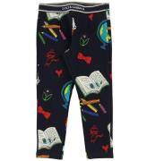 Dolce & Gabbana Leggings - Back To School - Navy m. Print