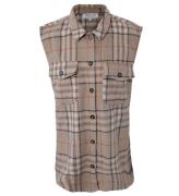 Hound Vest - Plaid - Sand m. Tern