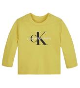 Calvin Klein Bluse - Monogram - Shady Yellow