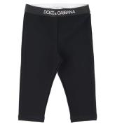 Dolce & Gabbana Leggings - 90's - Sort