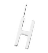 Design Letters VedhÃ¦ng Til HalskÃ¦de - H - SÃ¸lv