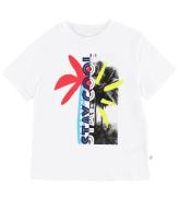 Stella McCartney Kids T-shirt - Hvid m. Palme