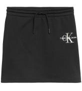 Calvin Klein Nederdel - Monogram Off Placed - Sort