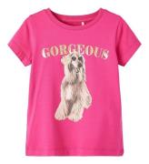 Name It T-shirt - NmfBeverly - Pink Yarrow