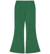 The New Bukser - TnJidalou - Flared Pants - Bright Green Glitter