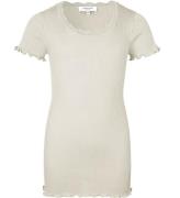 Rosemunde T-shirt - Silke/Bomuld - Noos - New White