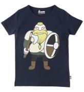 DanefÃ¦ T-shirt - Basic - Navy m. Harald