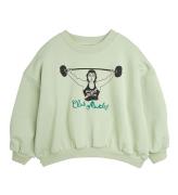 Mini Rodini Sweatshirt - Club Muscles - GrÃ¸n