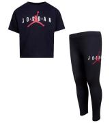 Jordan SÃ¦t - T-shirt/Leggings - Sustainable - Sort