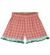 Stella McCartney Kids Shorts - Rosa/Orangeternet m. GrÃ¸n