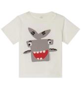 Stella McCartney Kids T-shirt - Hvid m. Haj