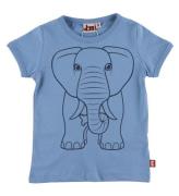 DYR-Cph T-Shirt - Dyrhide - Porcelaine Outline Elefant