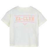 Emporio Armani T-shirt - Hvid m. Rosa