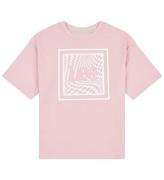 Lee T-Shirt - Check Graphic - Pink Nectar